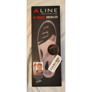 ALINE Climate Shoe Inserts Insole Shock Absorbent Arch Support Size XS Hot/Cold